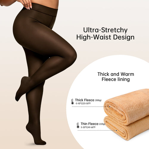 Flawless Illusion Fleece Lined Tights