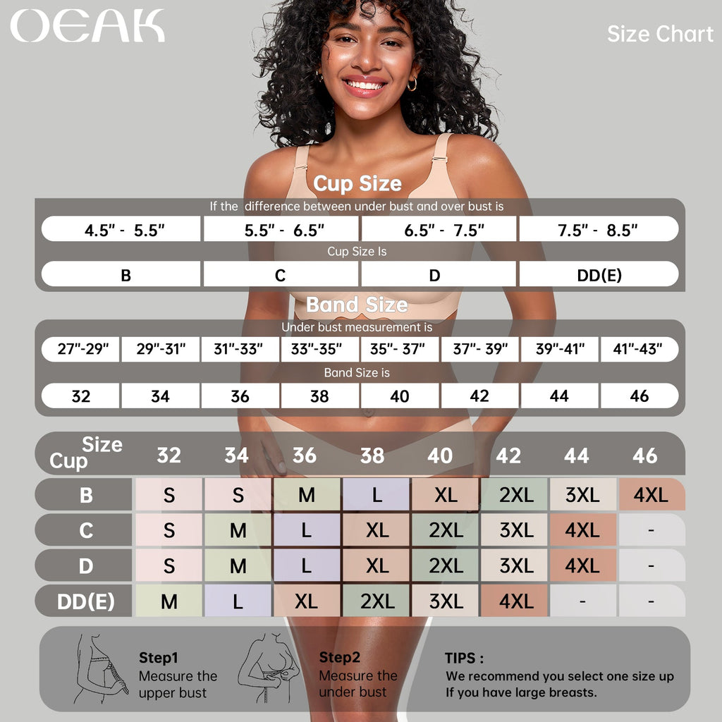 Scalloped Seamless Full Coverage Convertible Bra