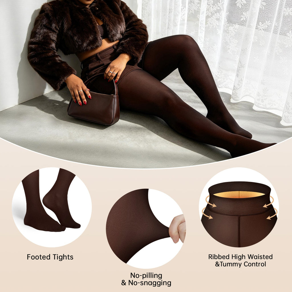 Flawless Illusion Fleece Lined Tights