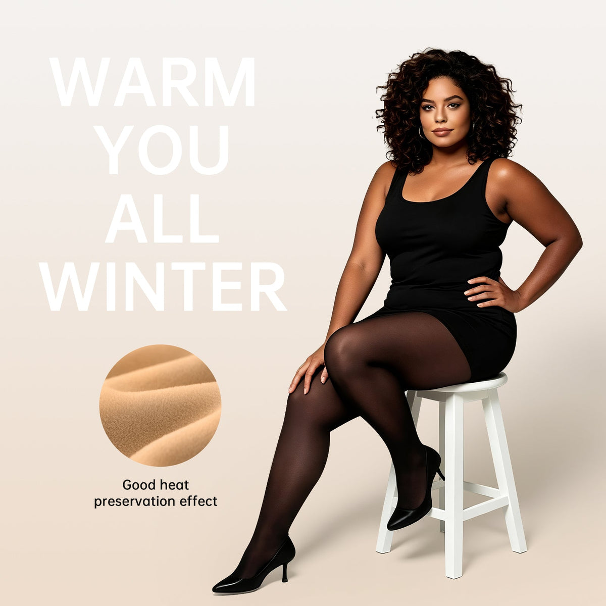 Flawless Illusion Fleece Lined Tights
