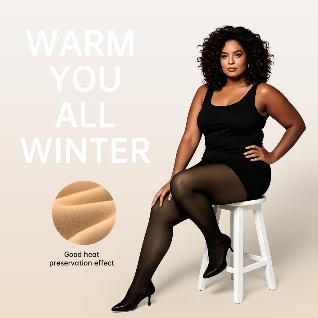 Flawless Illusion Fleece Lined Tights