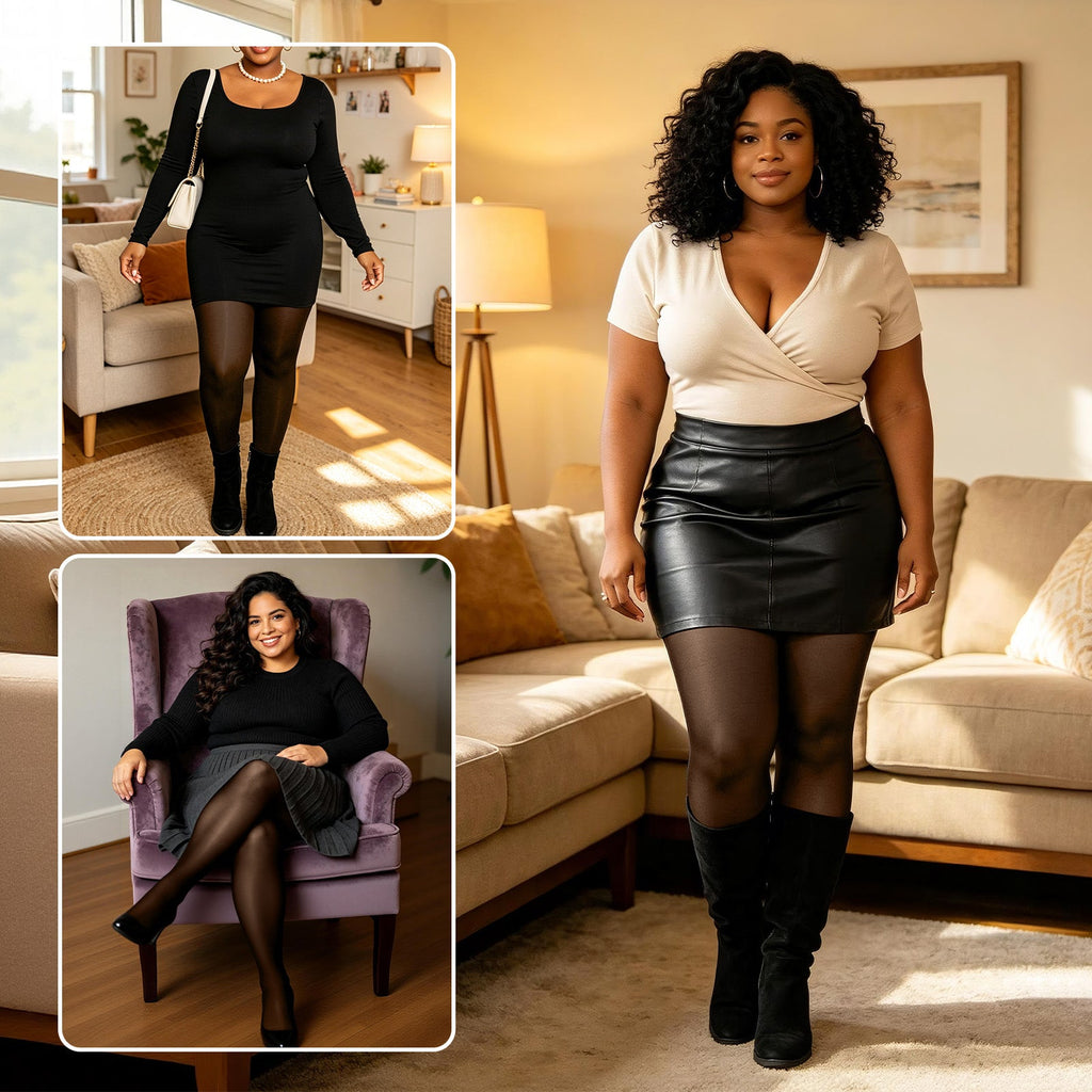 Flawless Illusion Fleece Lined Tights