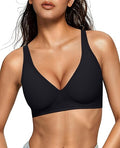 Oeaky Deep V Jelly Bra No Underwire
