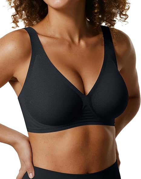 Oeaky Deep V Jelly Bra No Underwire