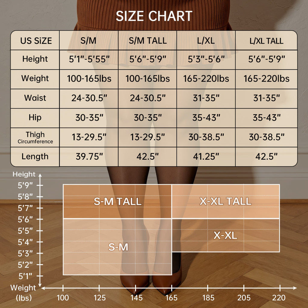 Flawless Illusion Fleece Lined Tights