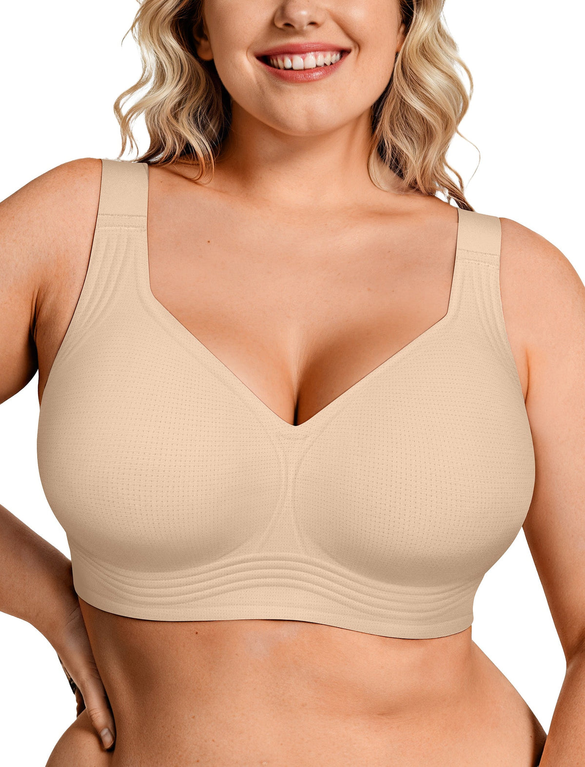 Jelly Bra Plus Size Supportive Seamless Bras