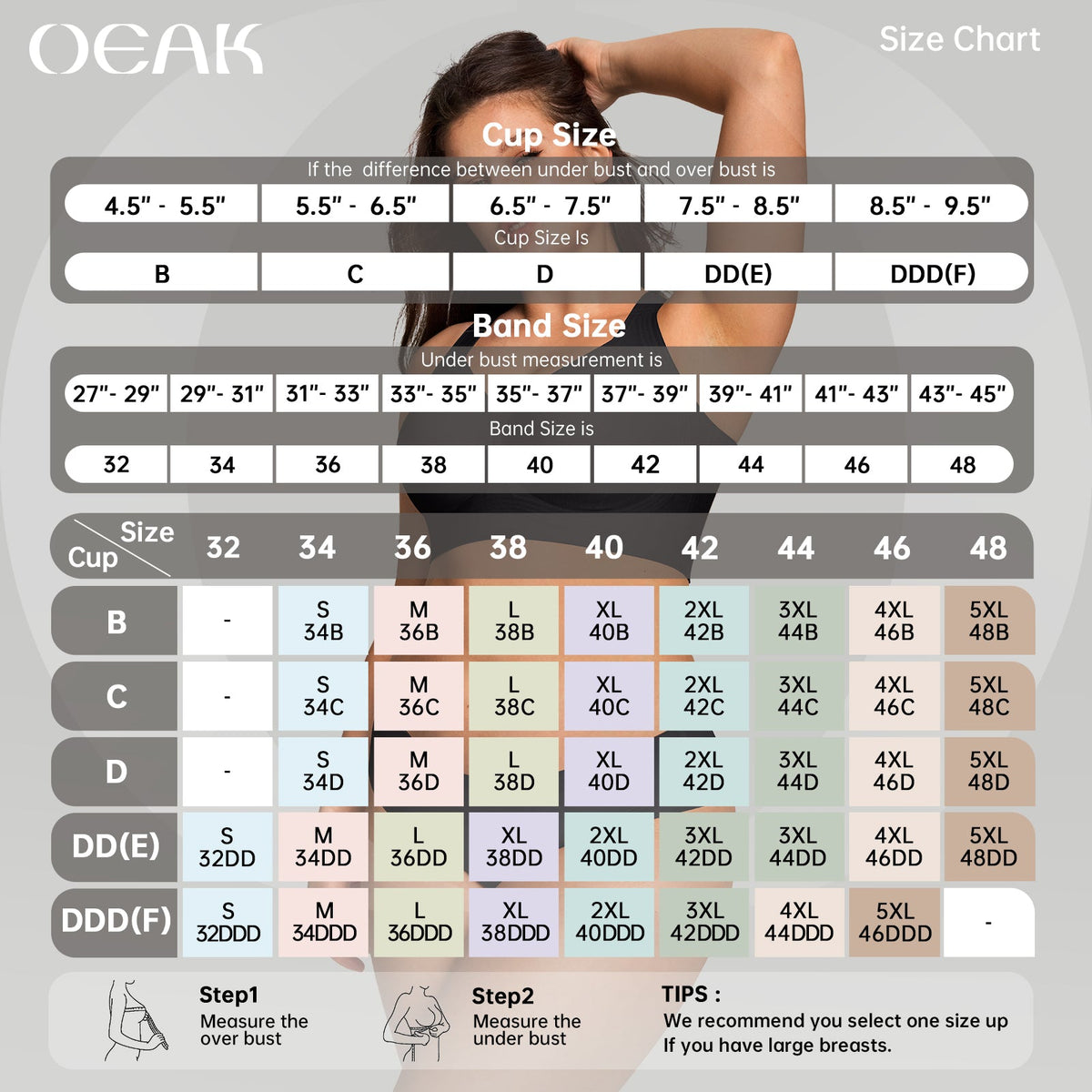 Jelly Bra Plus Size Supportive Seamless Bras