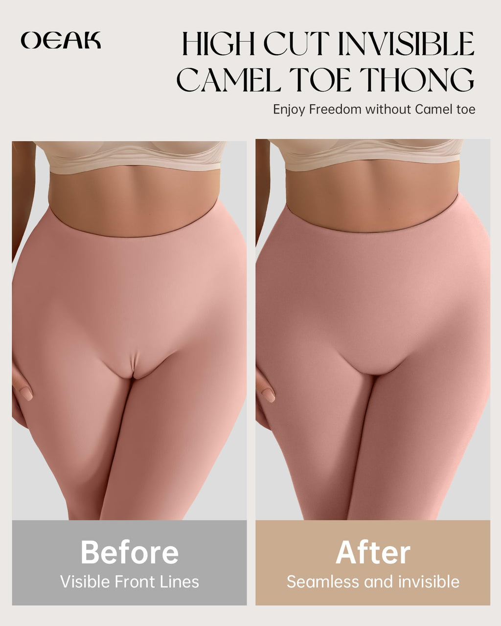 Seamless Thongs for Women Invisible Thongs