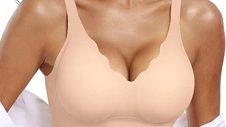 Scalloped Wireless Jelly Bra